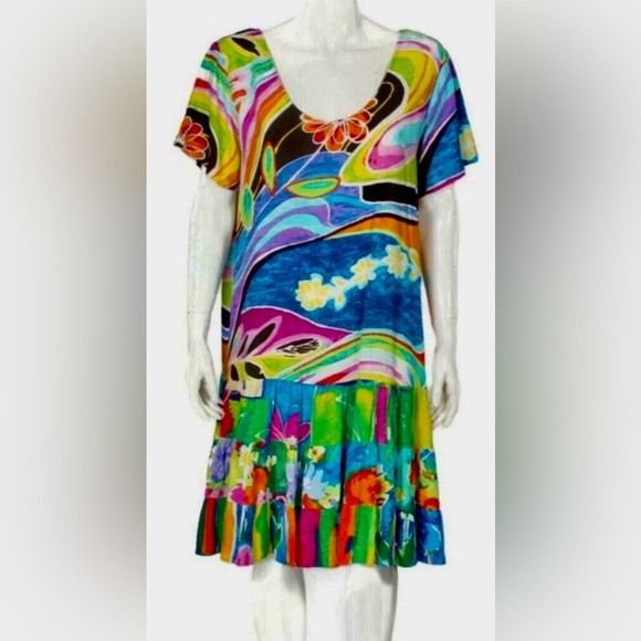 Robe Multicolore Jams World Taille XS - Style Maxi Coloré - Neuve Sans étiquettes